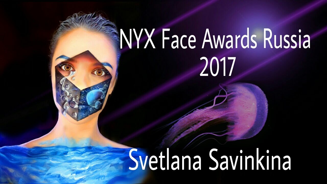 NYX Face Awards Russia 2017 // #faceawardsRUSSIA2017 // make up tutorial