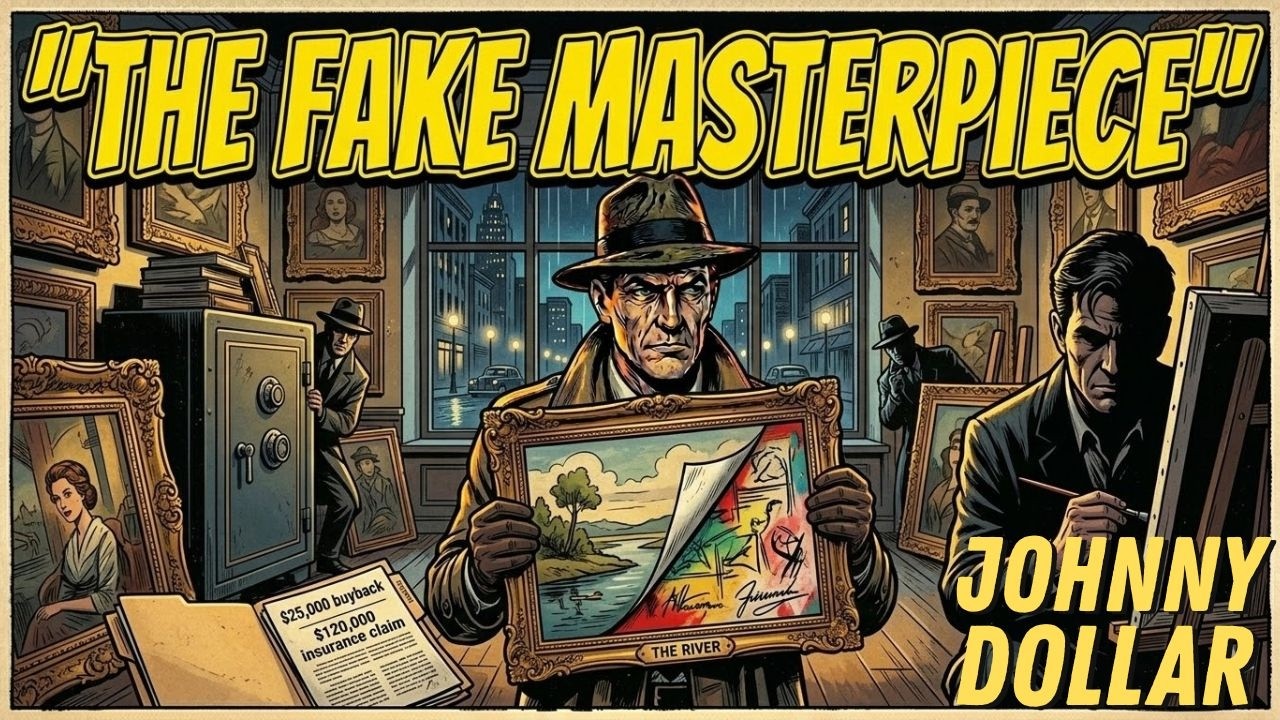 Yours Truly, Johnny Dollar 👉 The Yan Bugalo Matter | Old Time Radio