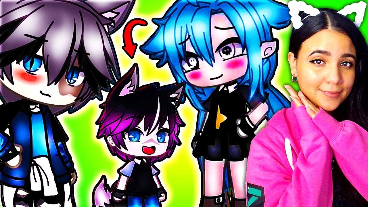 🎮 Няня с братом геймера 2! 🎮 Реакция на мини-фильм Gacha Life «История любви»