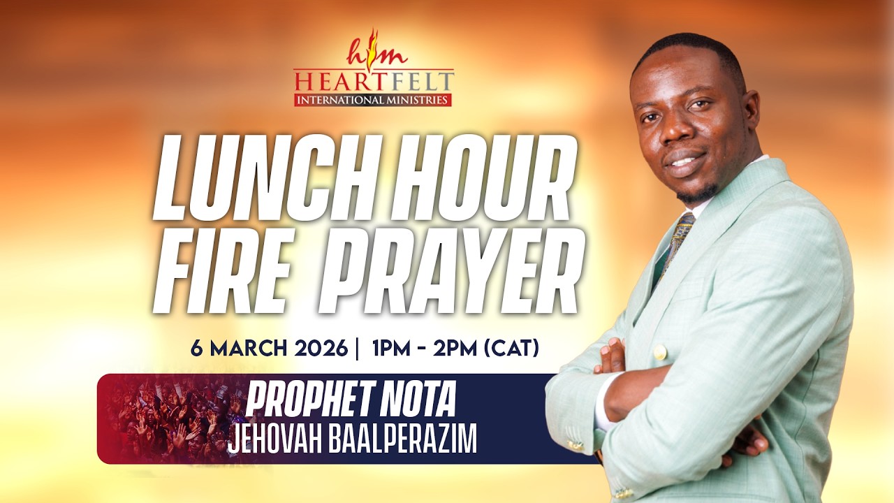 Lunch Fire Hour I  Prophet  E Nota I  Jehovah Baalperazim