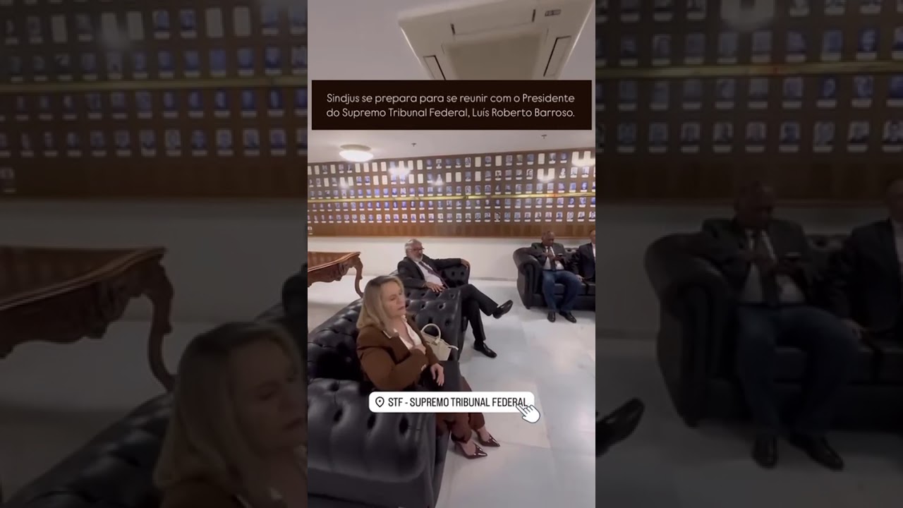 Reuni&atilde;o com o presidente do Supremo Tribunal Federal, Luis Roberto Barroso