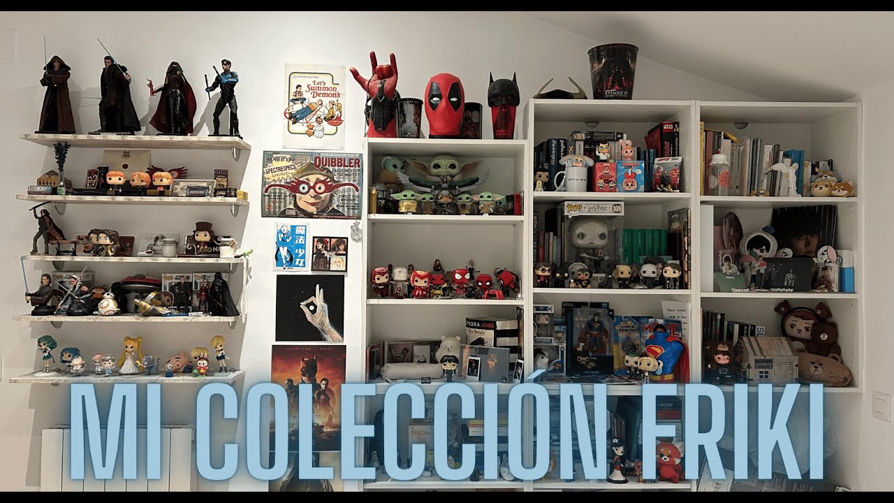 OS ENSEÑO MI COLECCIÓN FRIKI - Star Wars, Harry Potter, Marvel, DC...