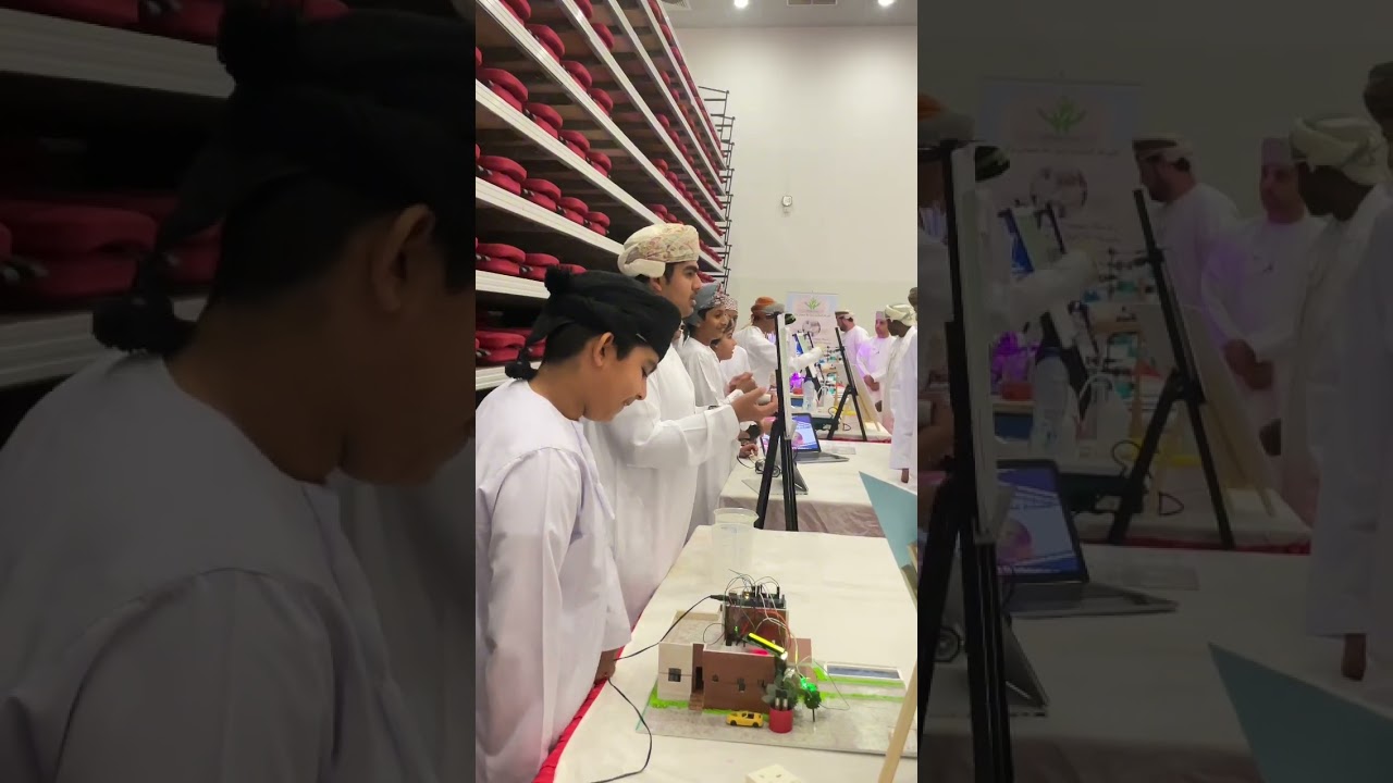 جانب من مشاركة المدرسة في الأسبوع الوطني للعلوم والتكنولوجيا والهندسة والرياضيات ( STEM )