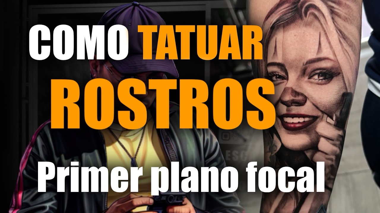 APRENDE A TATUAR ROSTROS | COMO TATUAR SOMBRAS