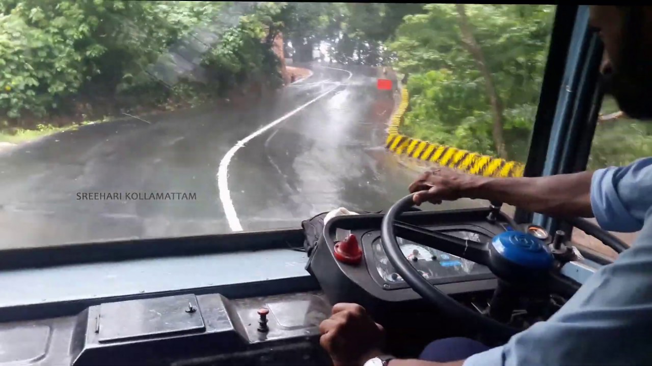 KSRTC Bus Driving| Thamarassery Churam| Mass Driving