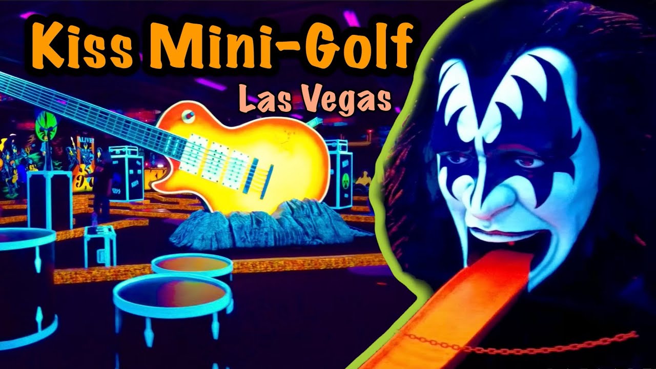 Kiss by Monster Mini Golf, Rio Las Vegas - Walking Tour