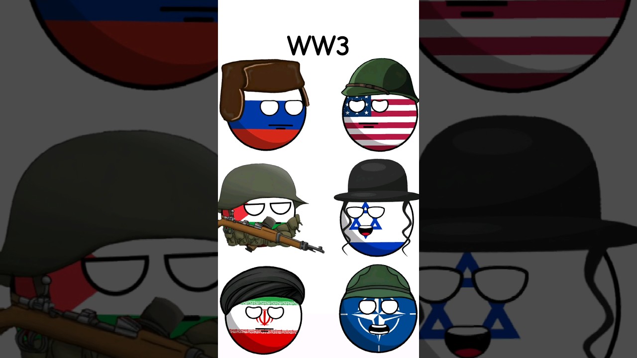 ww1 ww2 ww3 countryballs #historyballs #countryballs