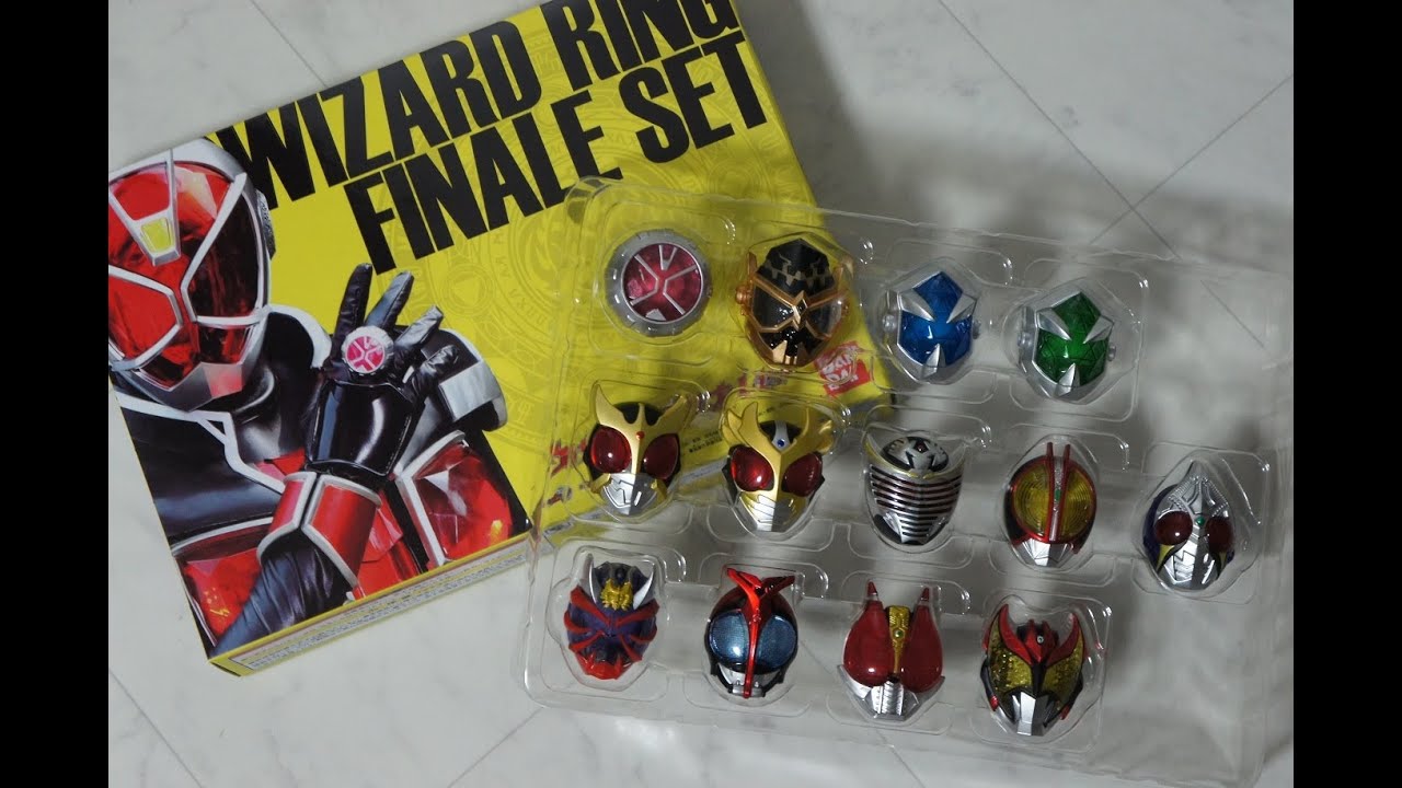 仮面ライダーウィザード ウィザードリングフィナーレセット DXウィザードライバー使用編 KamenRider Wizard