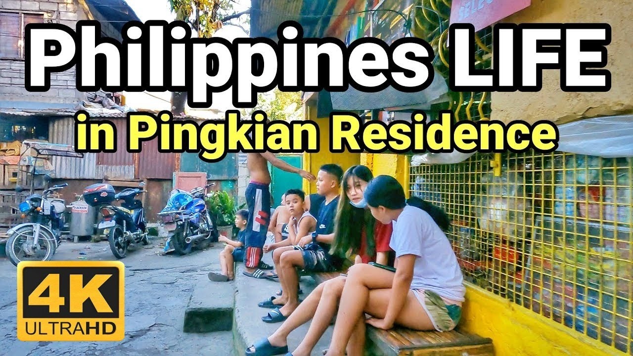 YOU NEVER SEEN BEFORE in PINGKIAN | A Super Walk at Narrow Alley Residence in Pasong Tamo [4K] 🇵🇭