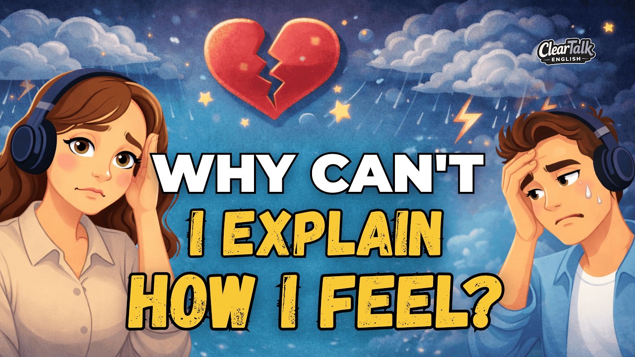 I'm So Overwhelmed — Learn to Talk About Mental Health in English (A2/B1)