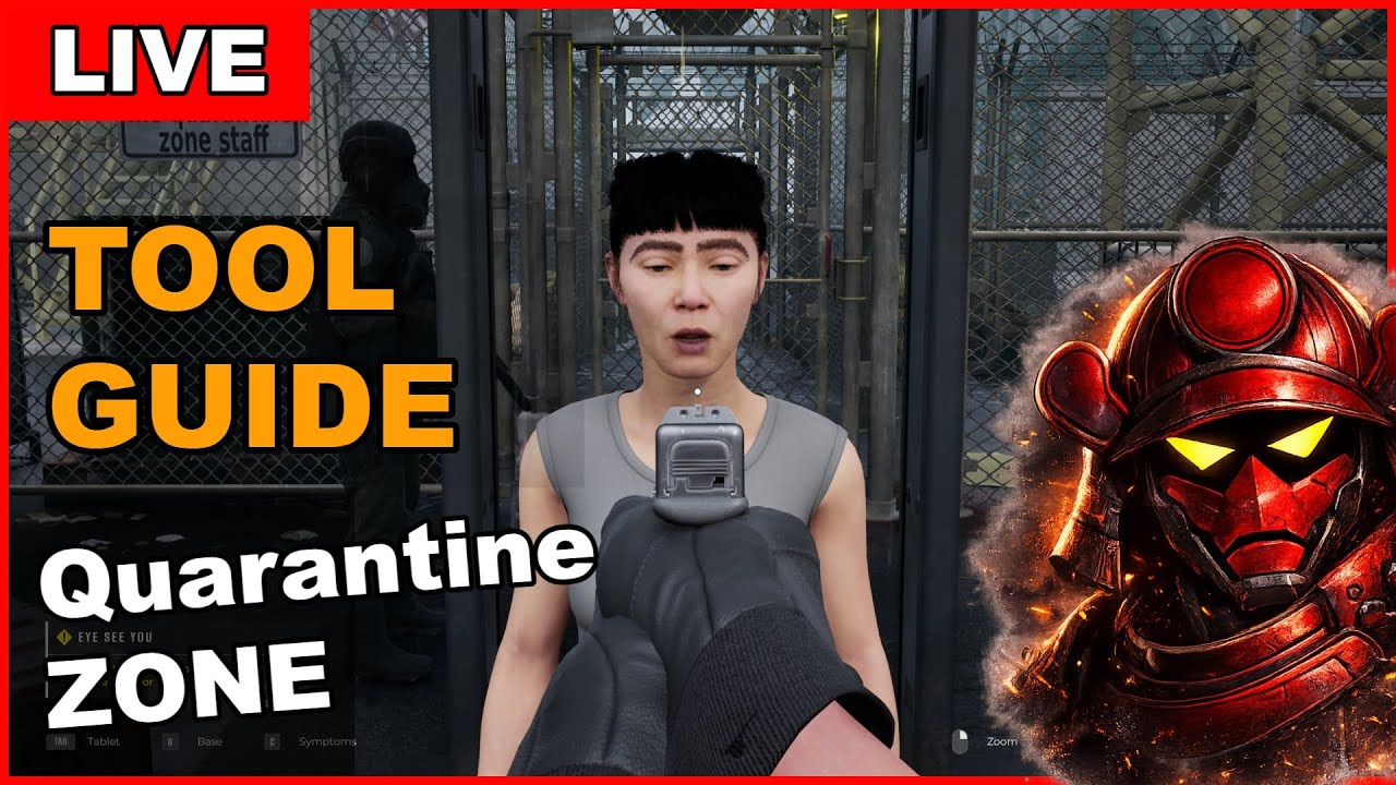 🔴LIVE: Quarantine Zone &mdash; Tools Guide + Base Upgrades (Finish Campaign)