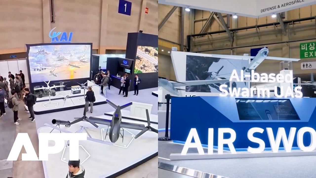 Drone Show Korea 2026 kicks off in Busan with AI, military, and urban drones | APT