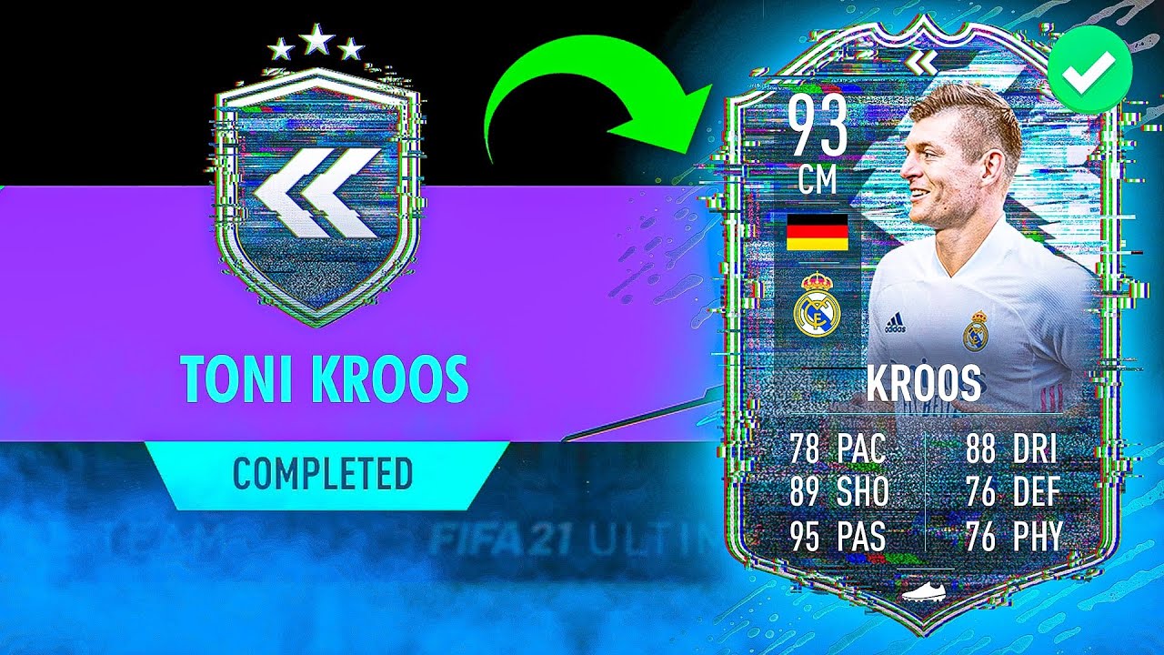 93 'FLASHBACK' KROOS SBC CHEAPEST SOLUTION - #FIFA21 93 Toni Kroos Flashback SBC Cheapest Way