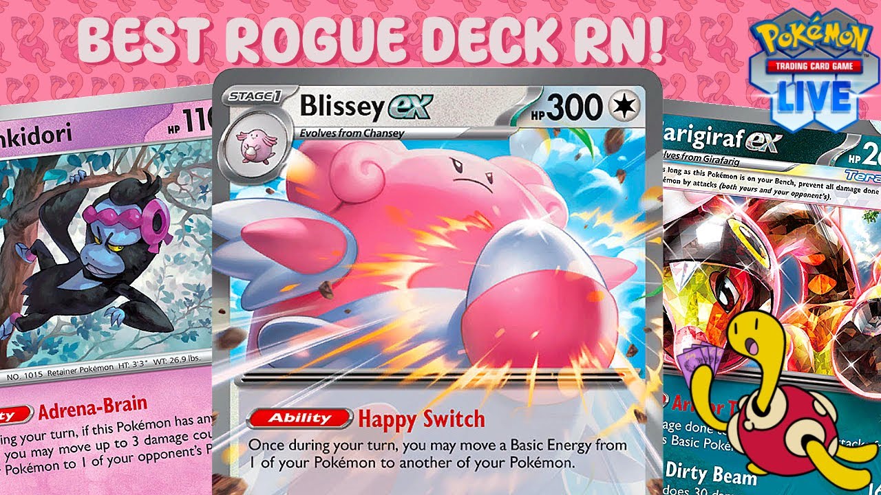 Blissey ex is the most UNDERRATED Rogue Deck to play!