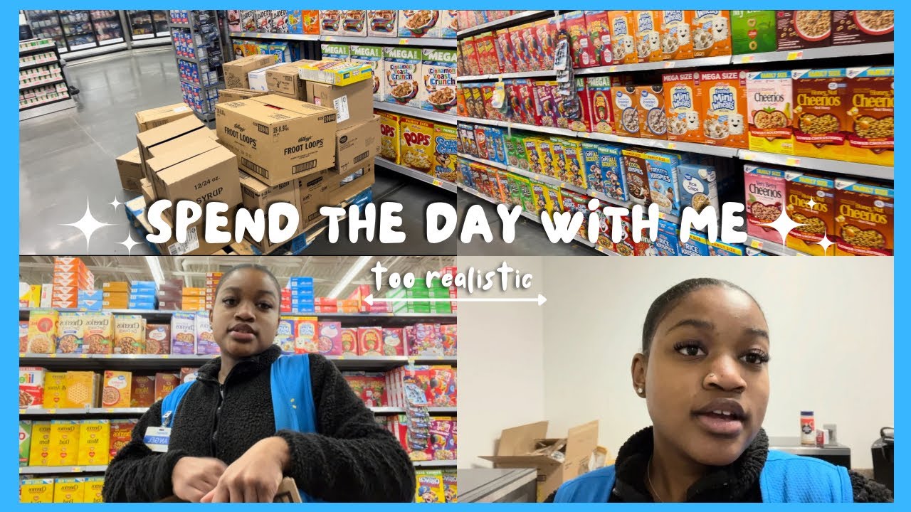 COME TO WORK WITH ME : * too realistic*Overnight Walmart stocker!