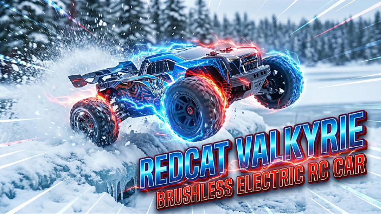 Redcat Valkyrie Goes WILD in Snow | RC Drift, Speed & Stunts