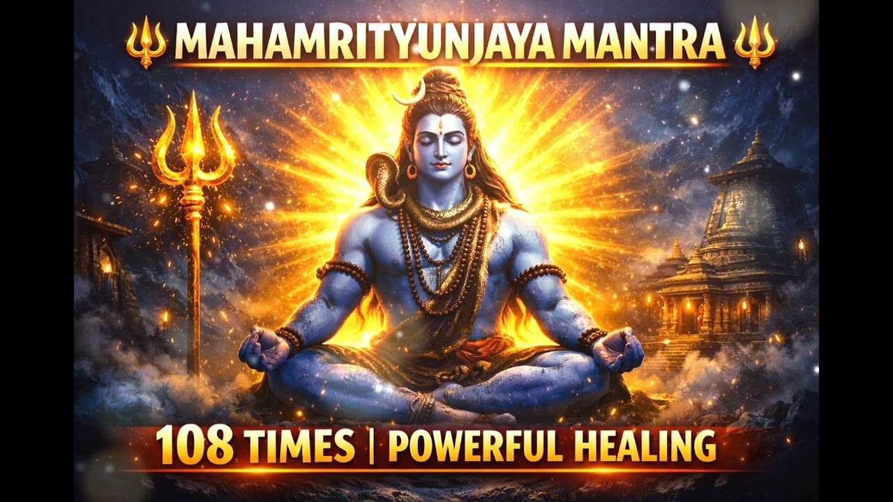 Mahamrityunjaya Mantra 108 Times | Powerful Shiva Healing Chant | Remove Fear & Negativity