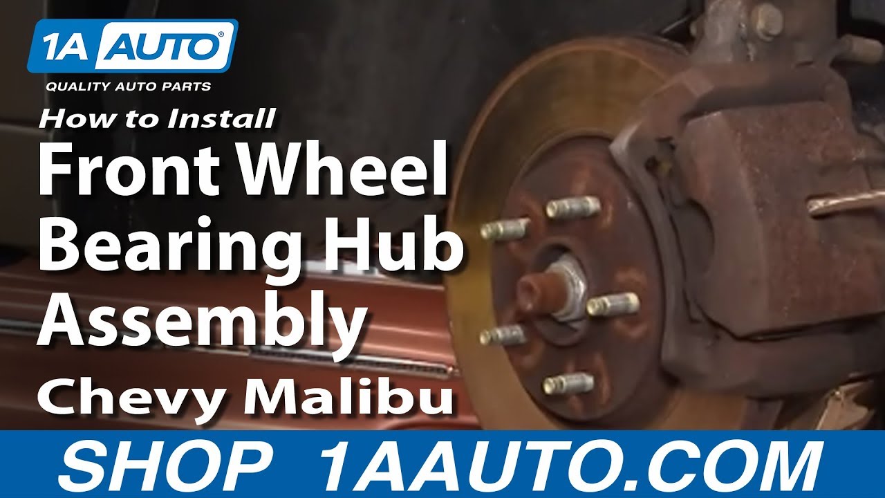 How to Replace Wheel Bearing & Hub 04-12 Chevy Malibu