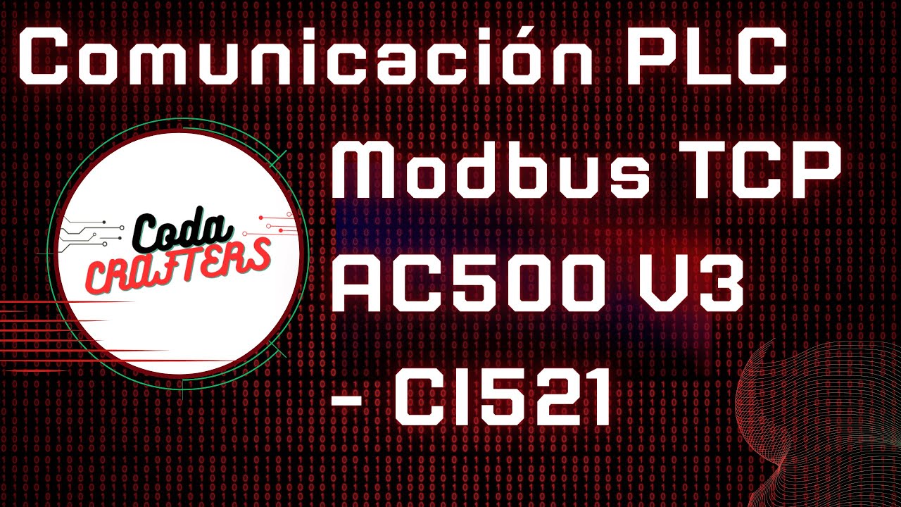Comunicación Modbus TCP AC500 V3 ABB PLC