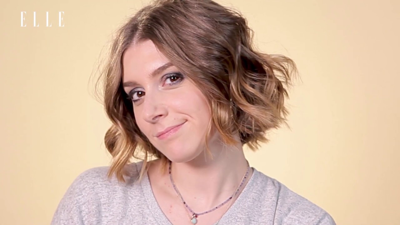 C&oacute;mo ondular el pelo corto - Tutorial | Elle Espa&ntilde;a
