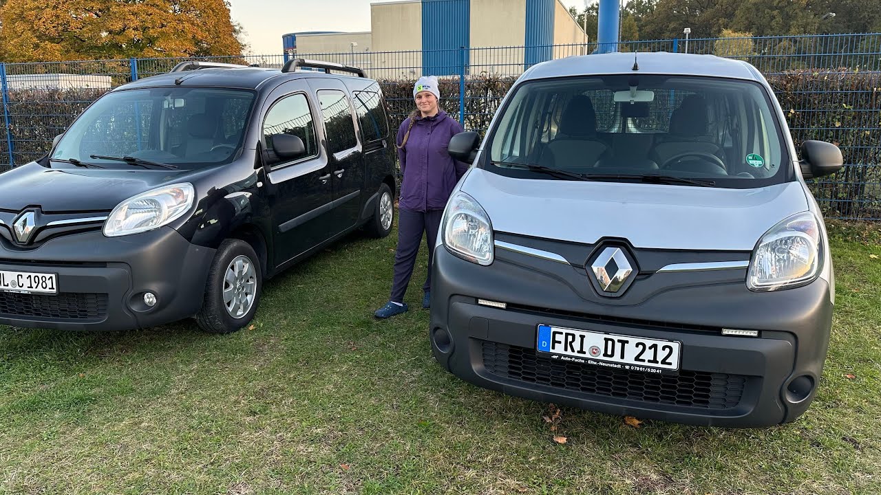 Renault kangoo ze.  электро. Обзор.