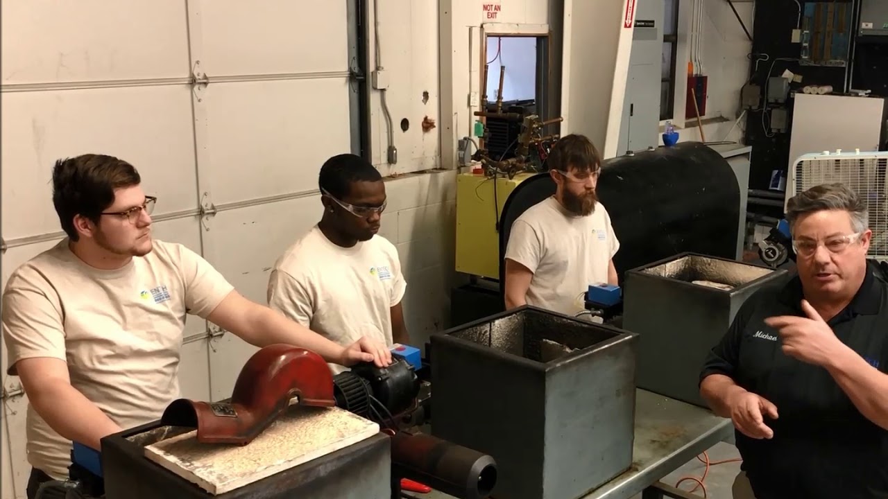 HVAC-R ENTECH Students Light Up Oilburners !