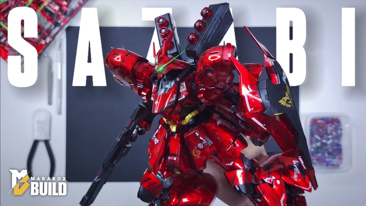 RG 1/144 SAZABI [MECHANICAL CORE PLATING] | ASMR BUILD | Star 