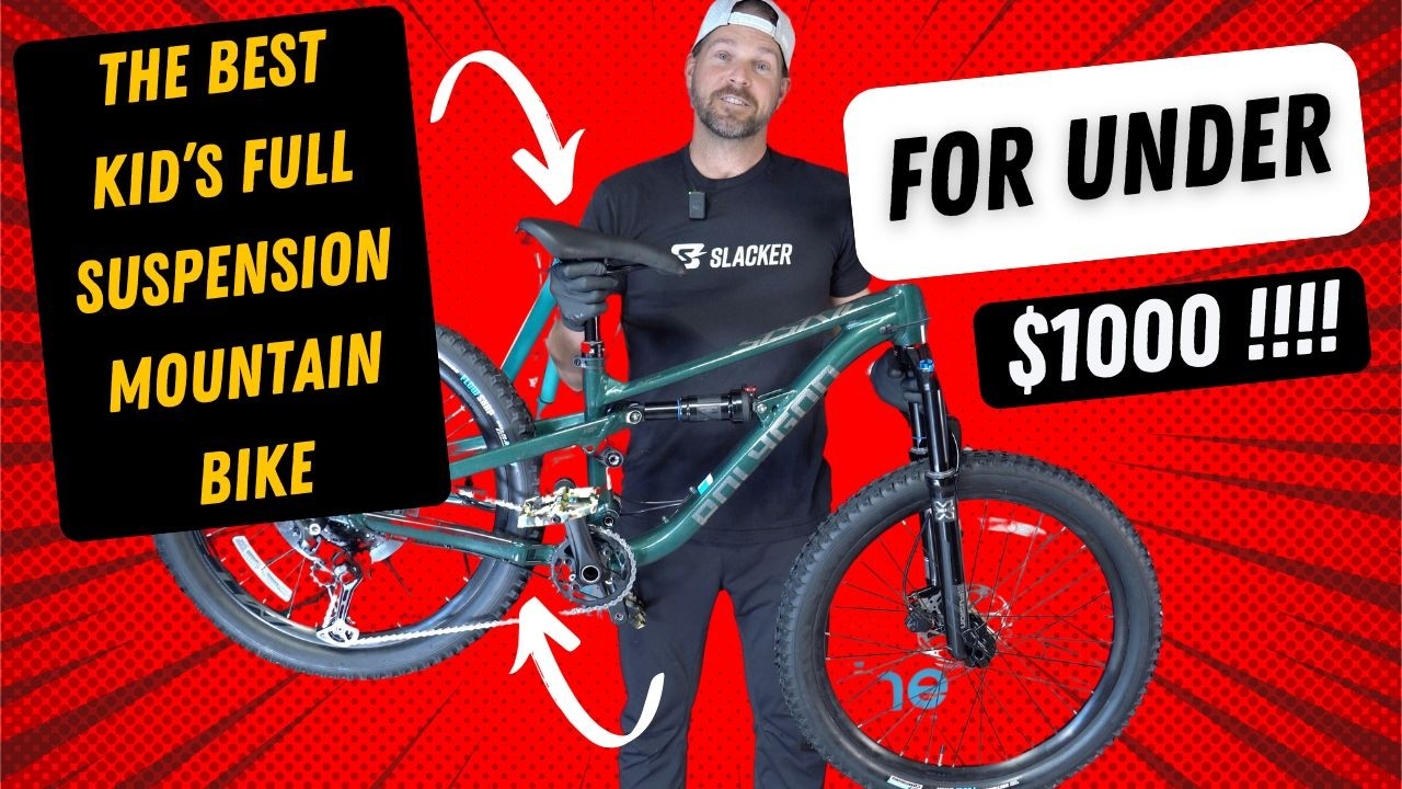 The Best Kids Full Suspension Mountain Bike for Under $1000 - 2025 Polygon Siskiu D24 Evo