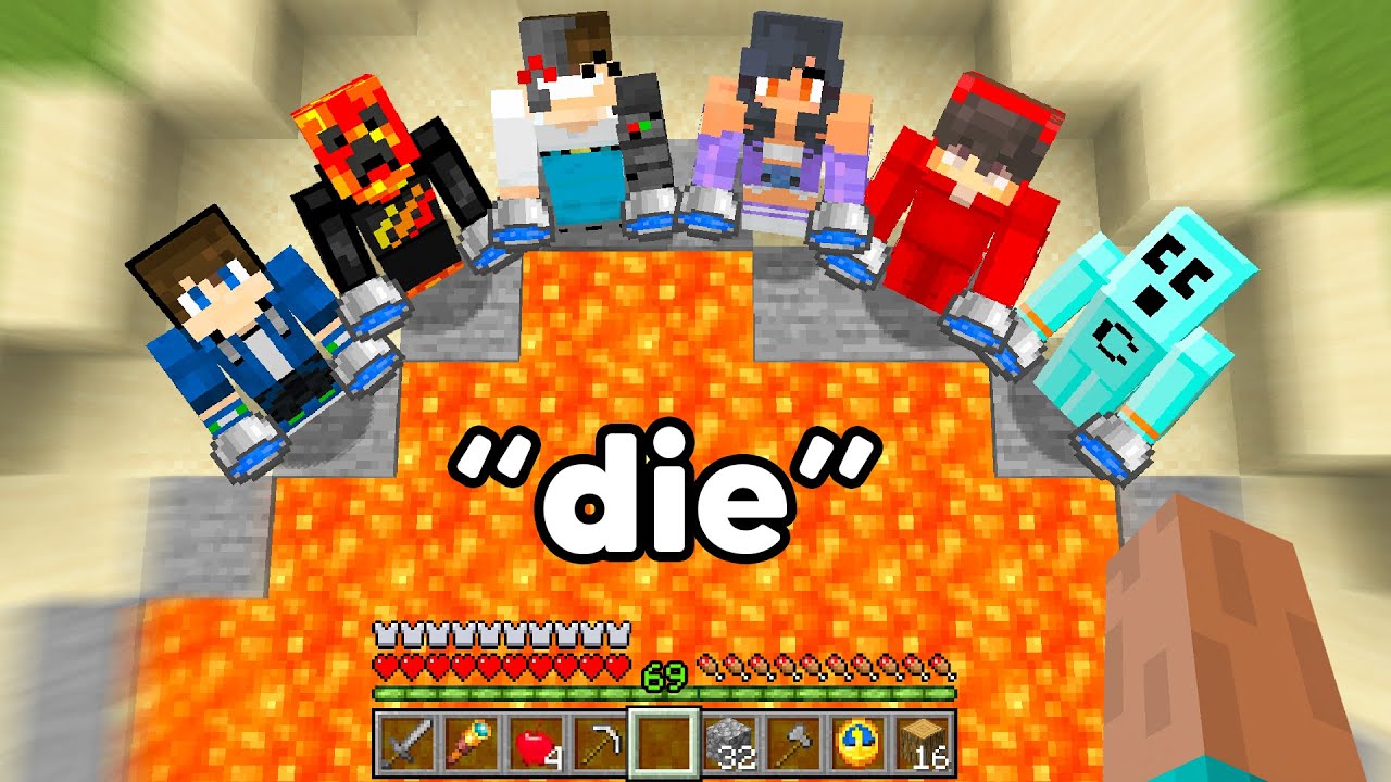 Minecraft, но если ты УМРЕШЬ, мои друзья проиграют...