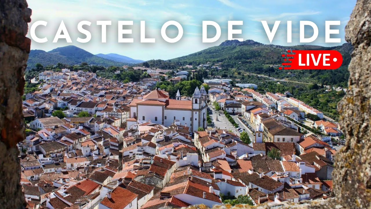 🔴 Live from Castelo de Vide: Evening Stroll by the Castle & River | Summer 2025