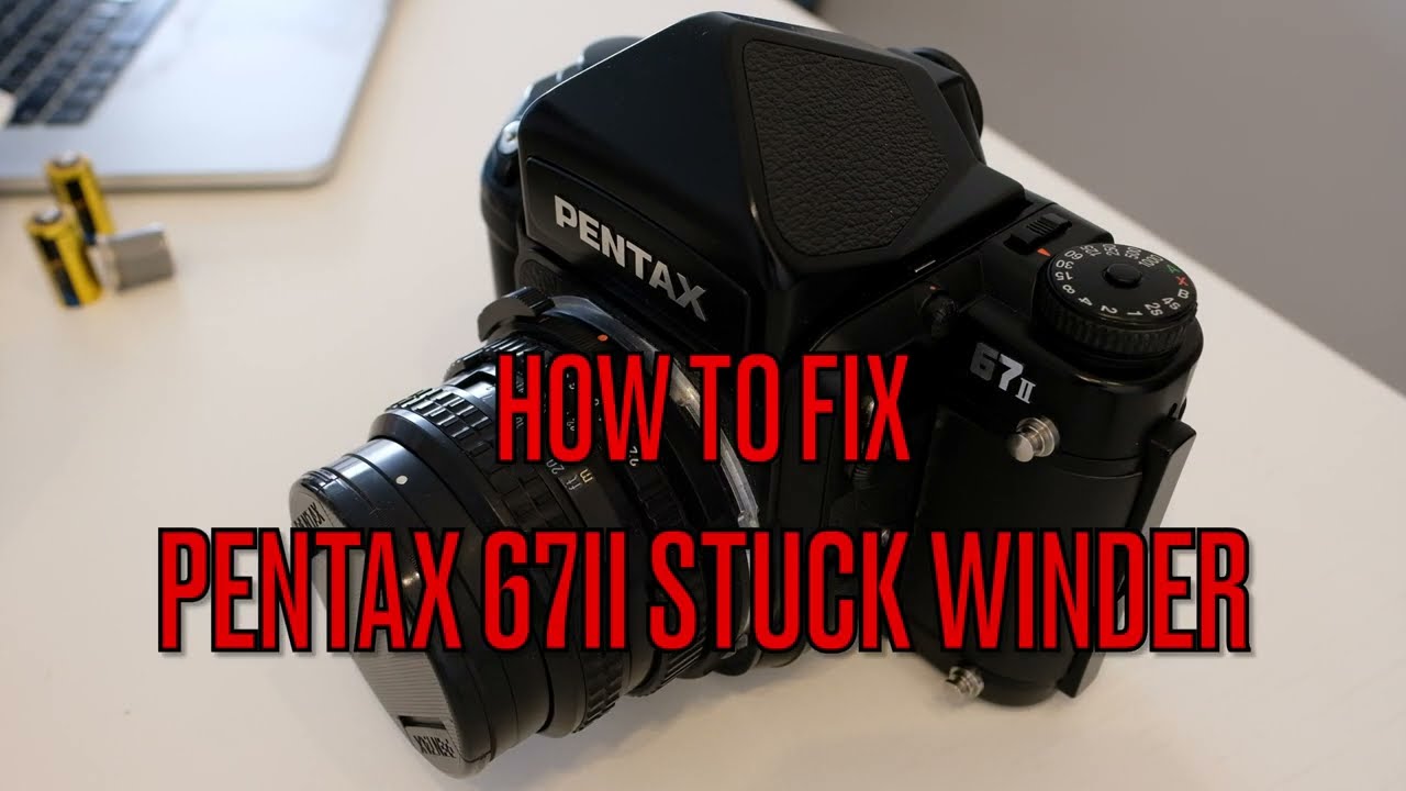 How to fix Pentax 67ii Stuck Winder