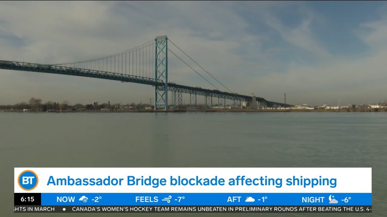 CityBiz: Ambassador Bridge blockade, spiralling inflationary pressures