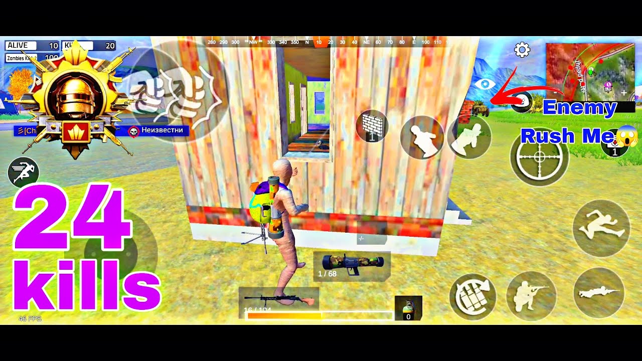 MY VERRY HARDEST LOBBY 😱 SURVIVAL UNKNOWN BATTLE ROYAL #subr