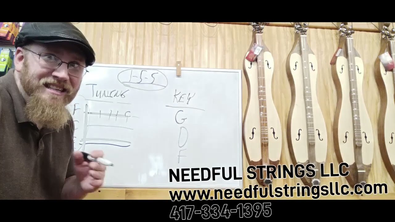 Tuning vs key with the  mountain dulcimer