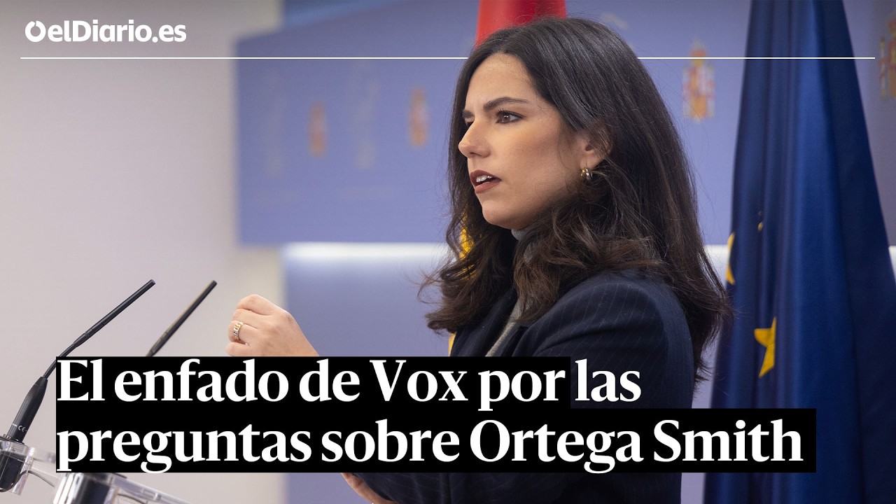 Vox se queja de las preguntas sobre Ortega Smith: 