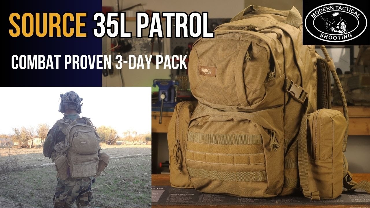 Источник 35L Patrol: лучший тактический рюкзак для обеспечения выполнения задач, который я когда-...