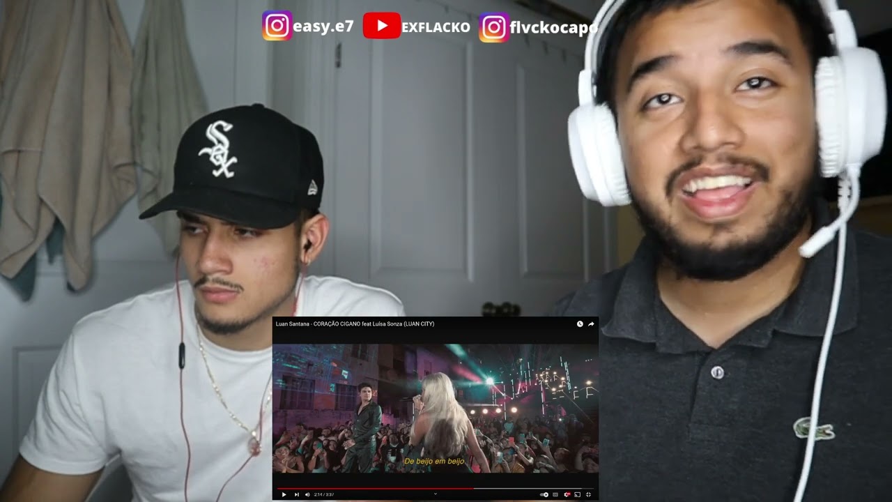 Luan Santana - CORAÇÃO CIGANO feat Luísa Sonza (LUAN CITY) | REACTION