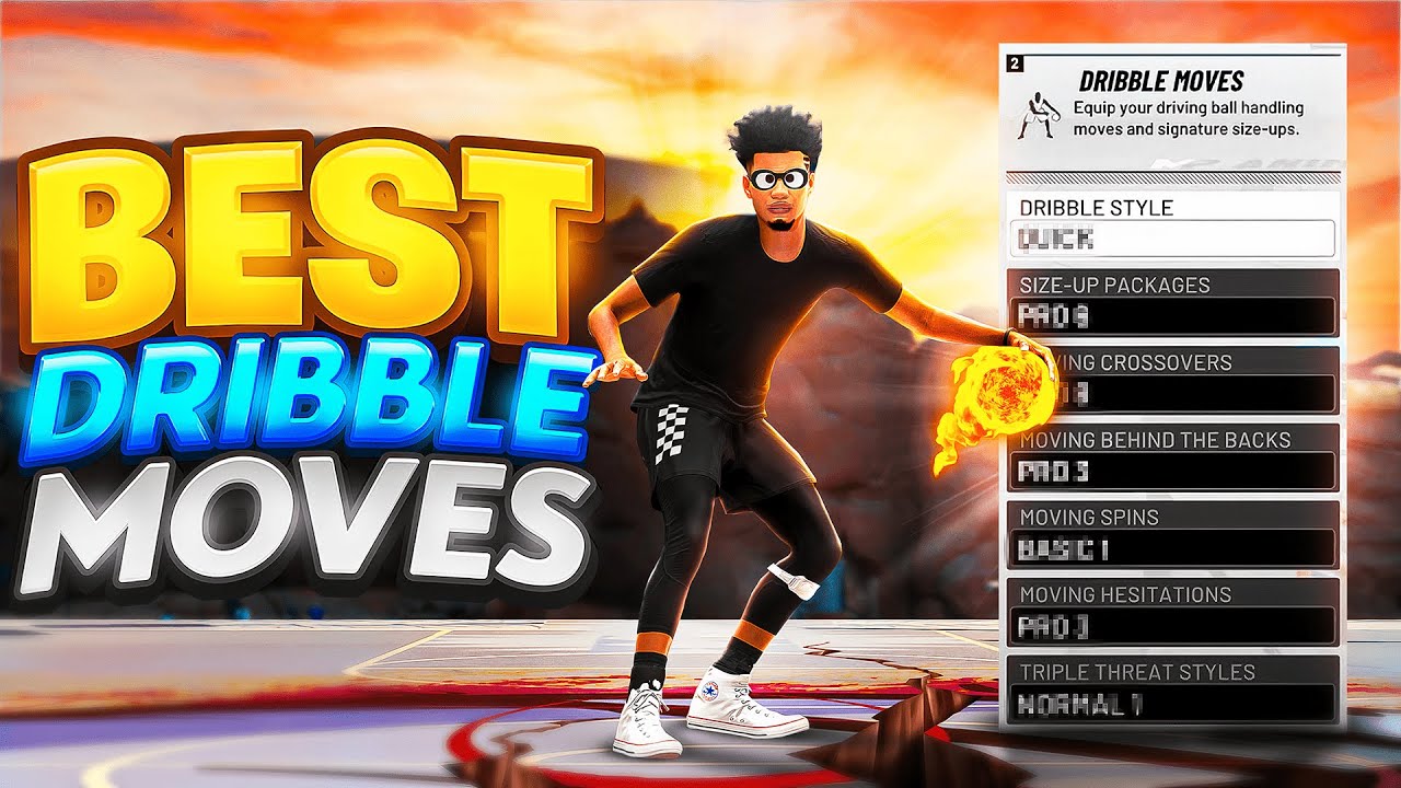 BEST DRIBBLE MOVES FOR ALL RATINGS (60-92+) ON NBA2K23•BEST DRIBBLE MOVES+FASTEST SIGS in NBA2K23