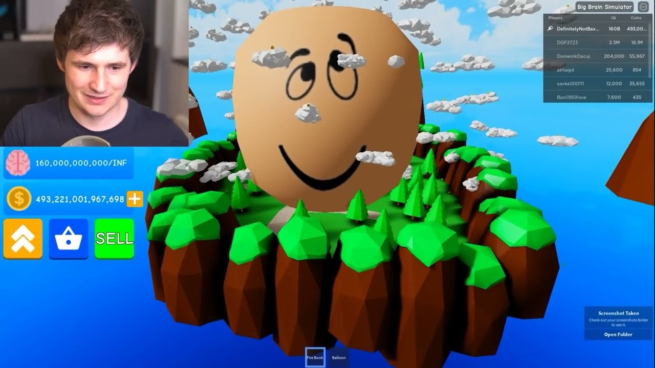 Big Brain Simulator YouTube Trailer (Code)