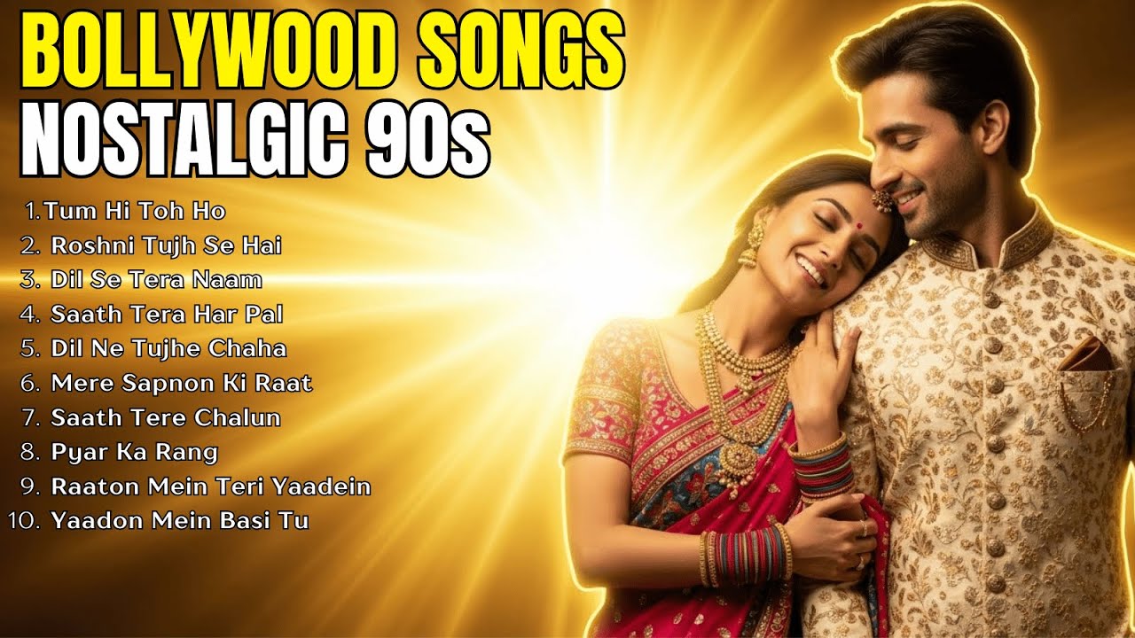 🕰️ Bollywood 90s Evergreen Songs | Songs That Defined a Generation | Bollywood Rhyme