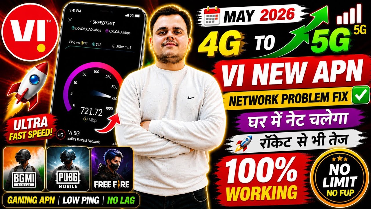 📶 VI New APN Settings May 2026 ✅ | VI Network Problem 📡 | VI Internet Not Working ❌ | VI 5G APN 🚀