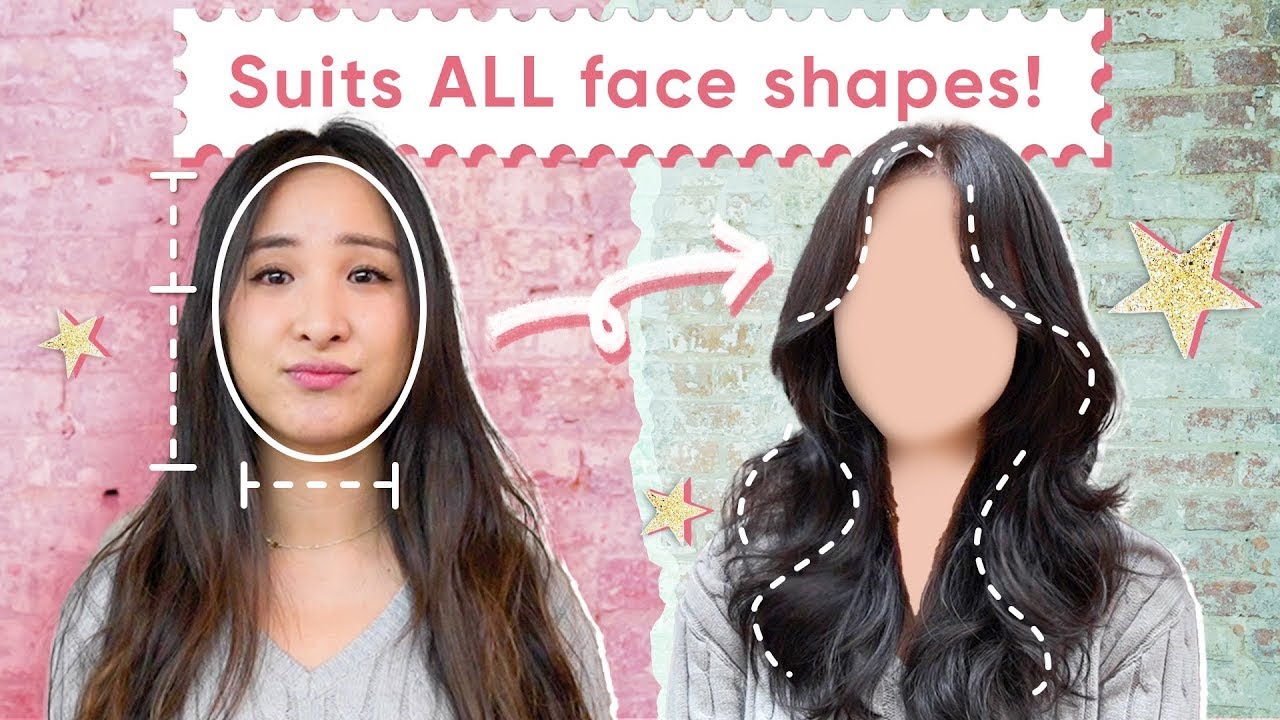 The BEST haircut for YOUR face shape ✂️  (tips on long vs short, curtain bangs, layers)