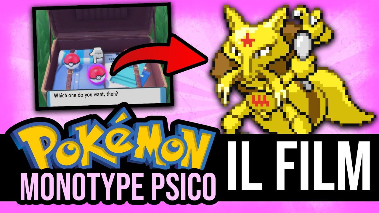 POKÉMON PERLA ma USO SOLO POKÉMON PSICO - IL FILM