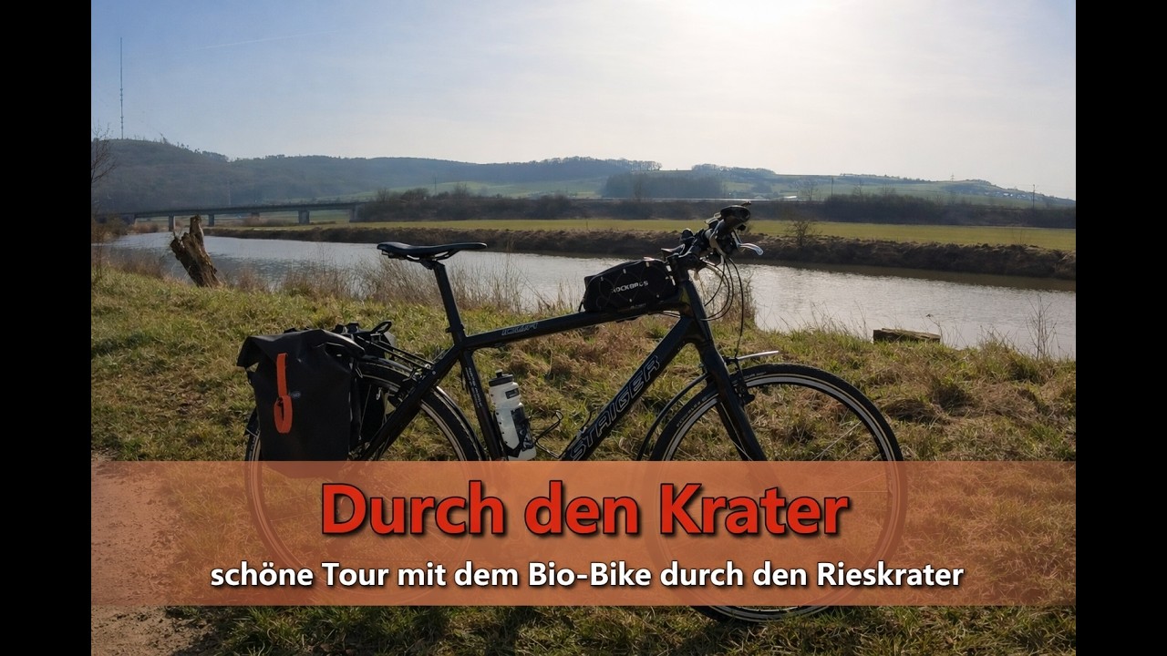 Durch den Krater