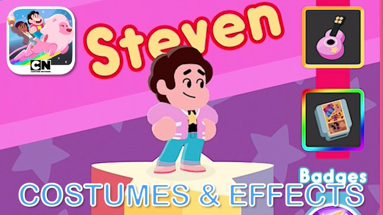 ALL COSTUMES & EFFECTS [UPDATE] - Steven Universe Unleash the Light