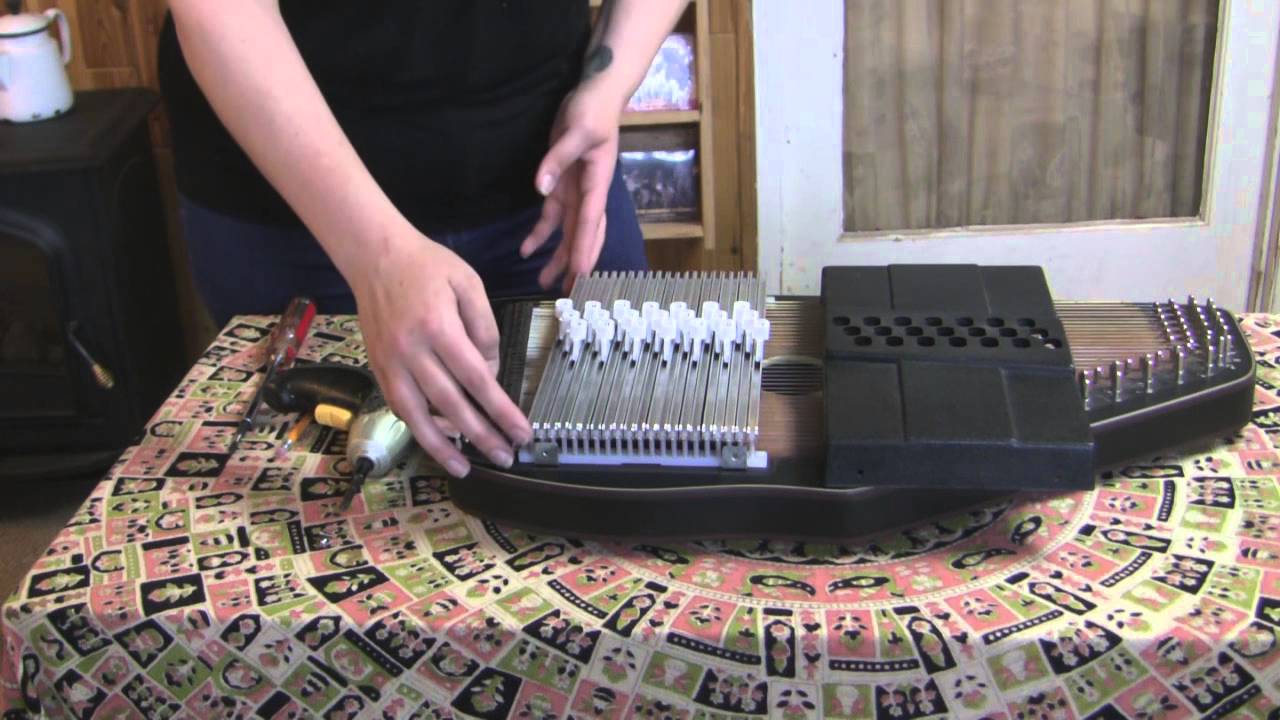 Removing Autoharp Bar Covers On All Models
