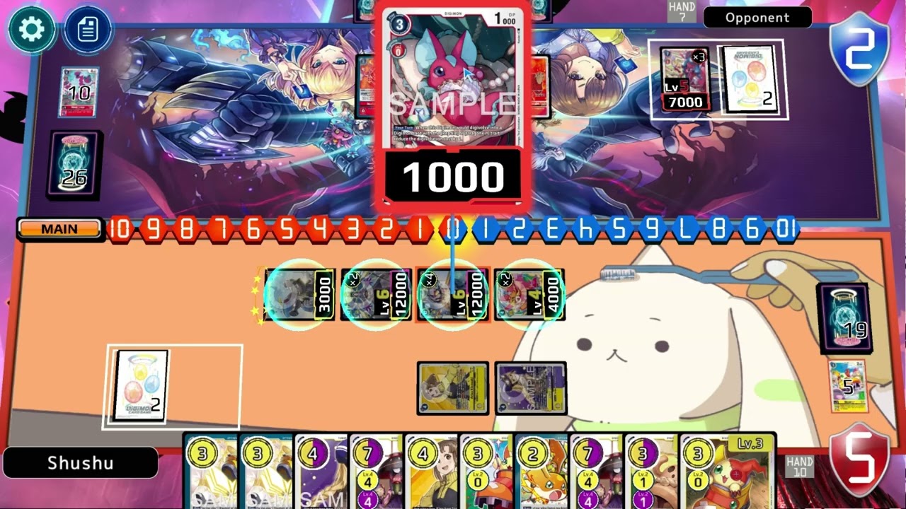 Kaguya Puppets Vs Medusamon EX11