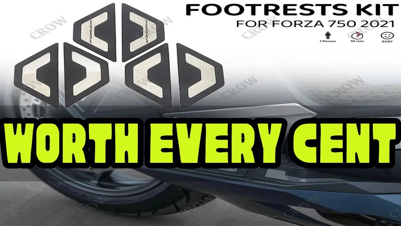 Motorcycle Accessories Driver Footrest Footboard Foot Pad Peg Pedal For Honda FORZA750 Forza 750 20