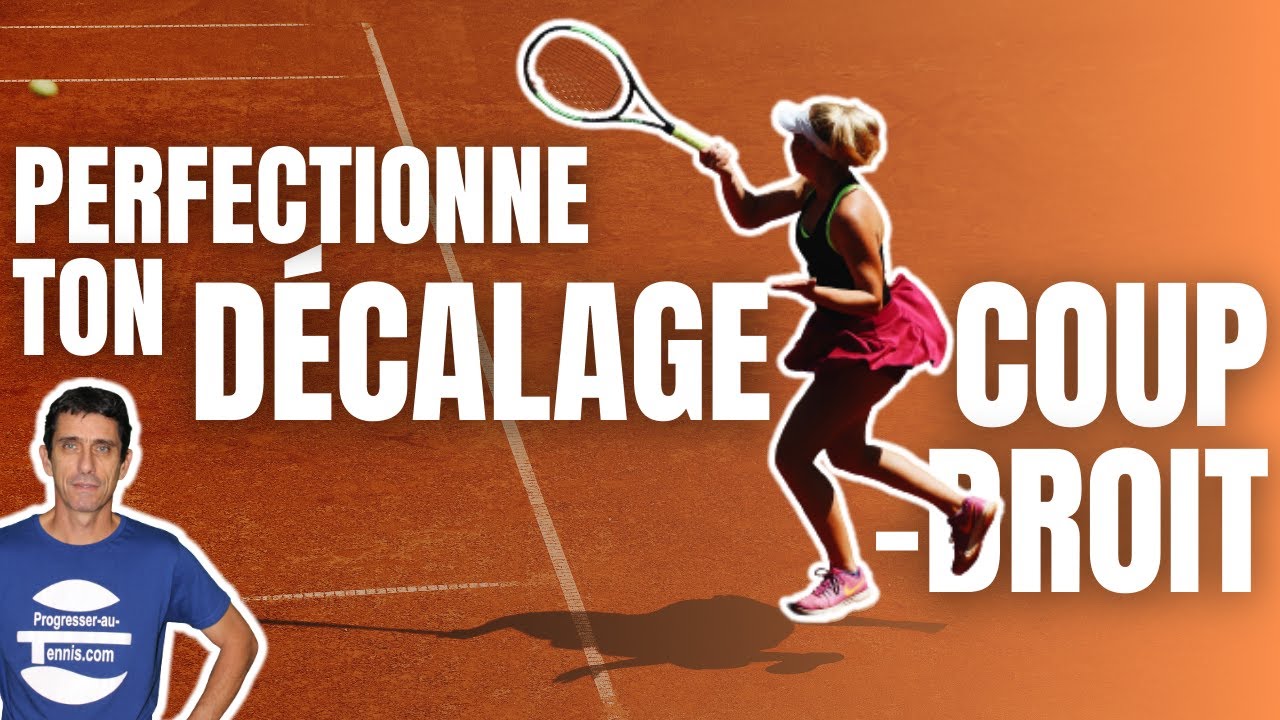 Séance de DÉCALAGE de COUP DROIT - Progresser au tennis