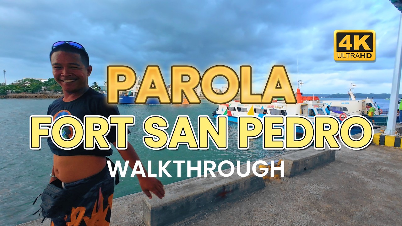 PAROLA to Fort San Pedro Drive Walkthrough | Seaside Walk in Iloilo City